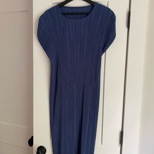 Nothing Fits But Luxe Pleated Dress